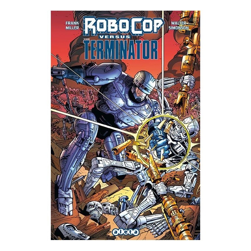 Robocop Vs Terminator Miller Simonson Cómic Comprar Aleta Ediciones