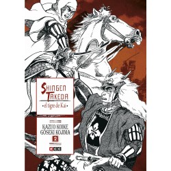 Shingen Takeda El Tigre de Kai 2 Manga Koike Gojima ECC Ediciones
