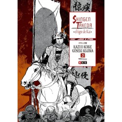 Shingen Takeda El Tigre de Kai 3 Manga Koike Gojima ECC Ediciones