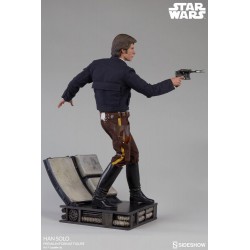 Estatua Han Solo Star Wars: El Imperio Contraataca Premium Sideshow