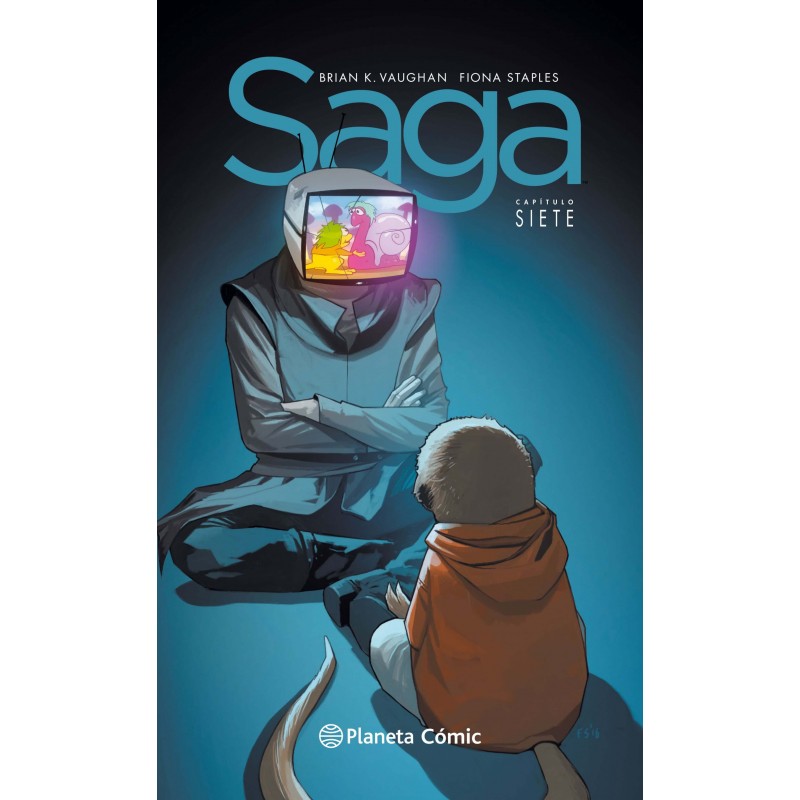 Saga 7 Planeta Comic Vaughan Staples