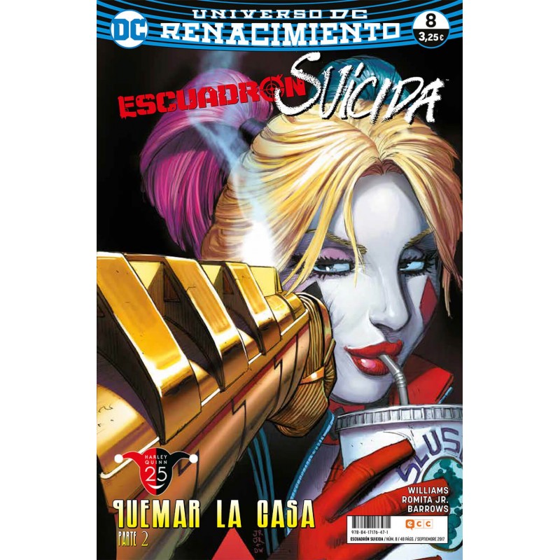 Escuadrón Suicida 8 Renacimiento Jim Lee ECC Ediciones DC Comics