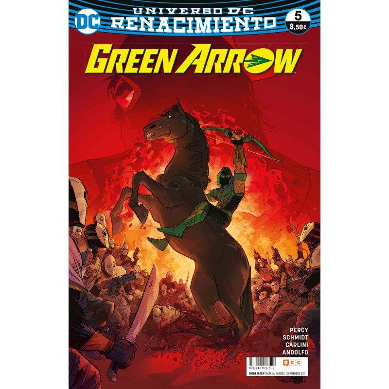 Green Arrow Vol 2 5 DC Comics ECC Ediciones Renacimiento