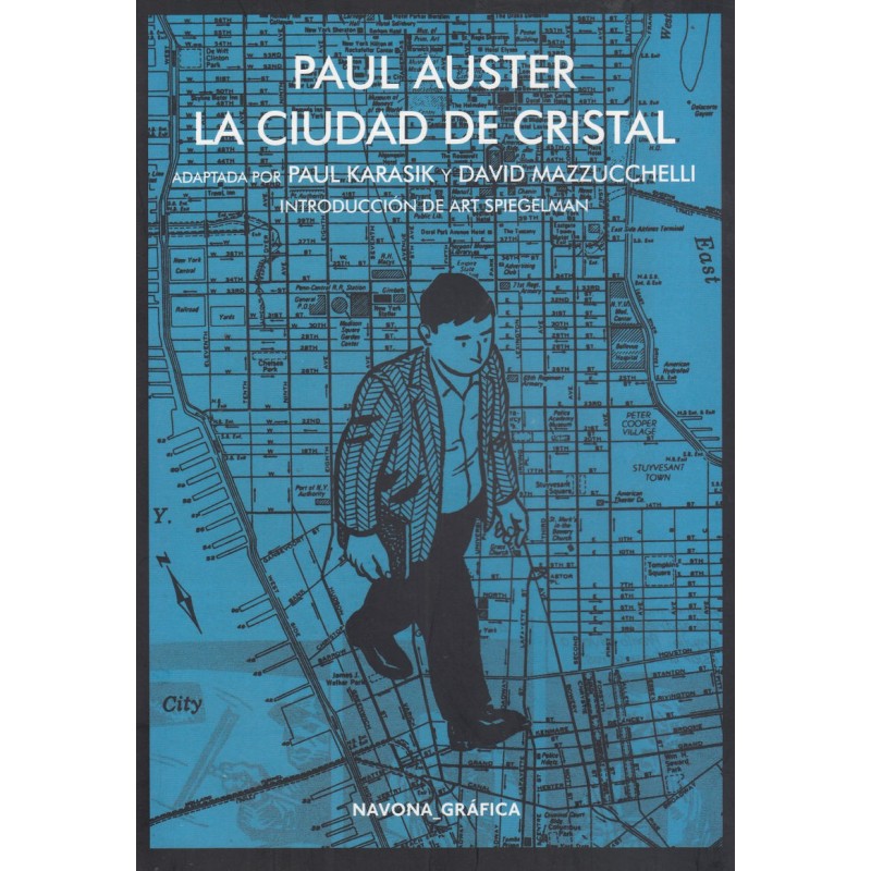 La Ciudad de Cristal Paul Auster Navona Comic