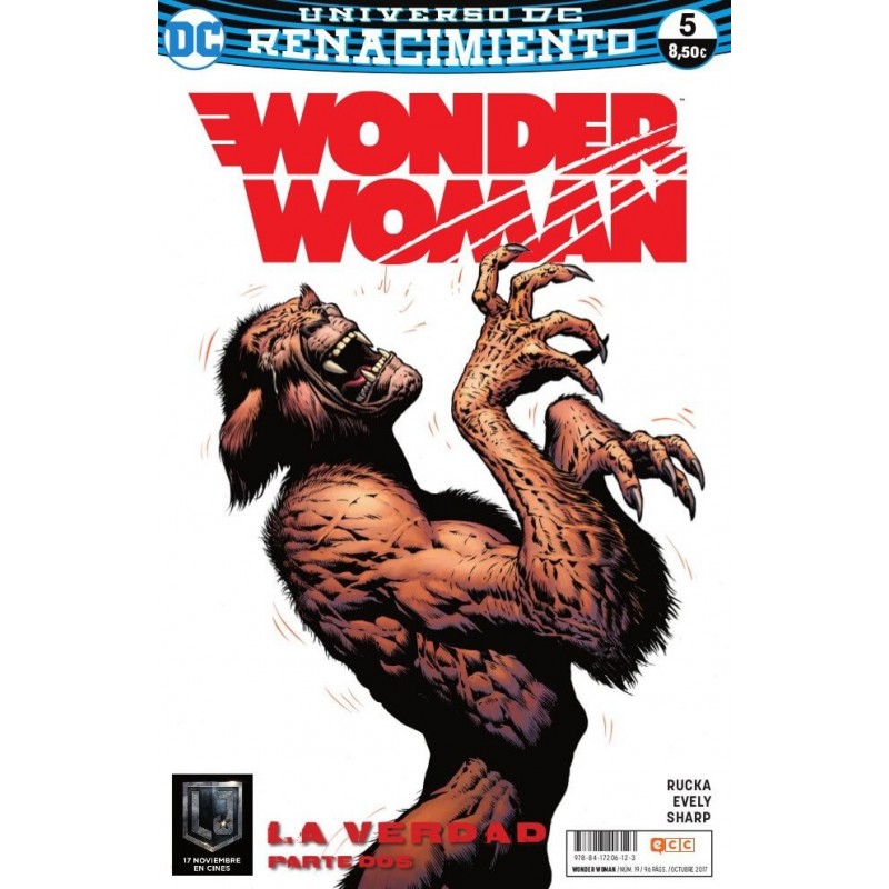 Wonder Woman 19 Renacimiento DC Comics ECC Ediciones