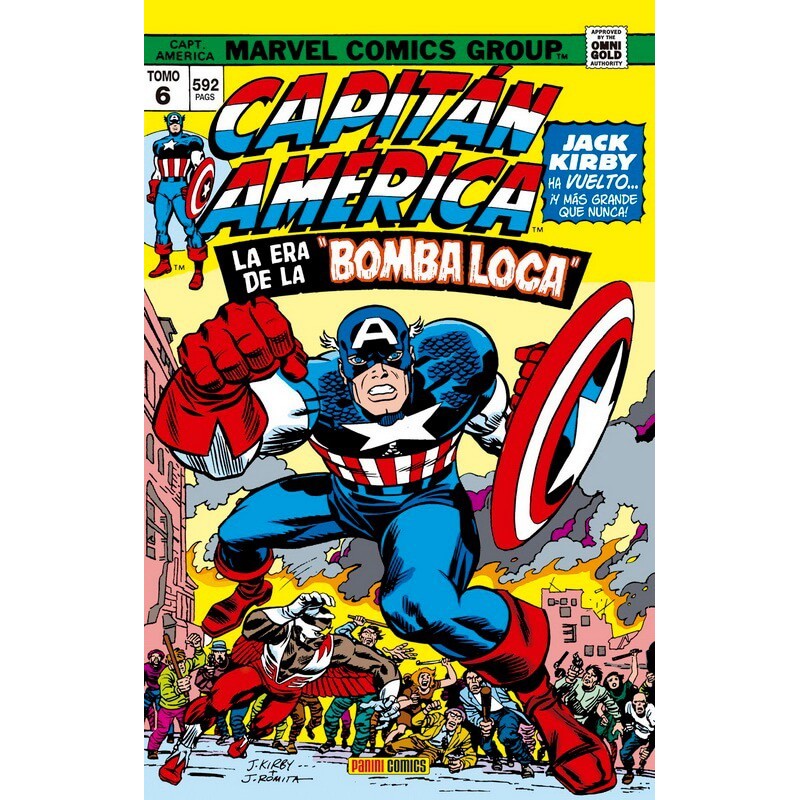 Capitán América y el Halcón 6. La Era de la "Bomba Loca" (Marvel Gold) 