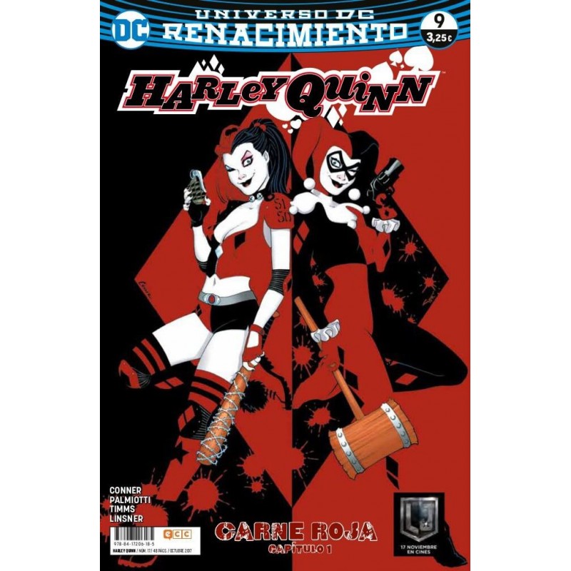 Harley Quinn 17 Renacimiento ECC Ediciones DC Comics Batman