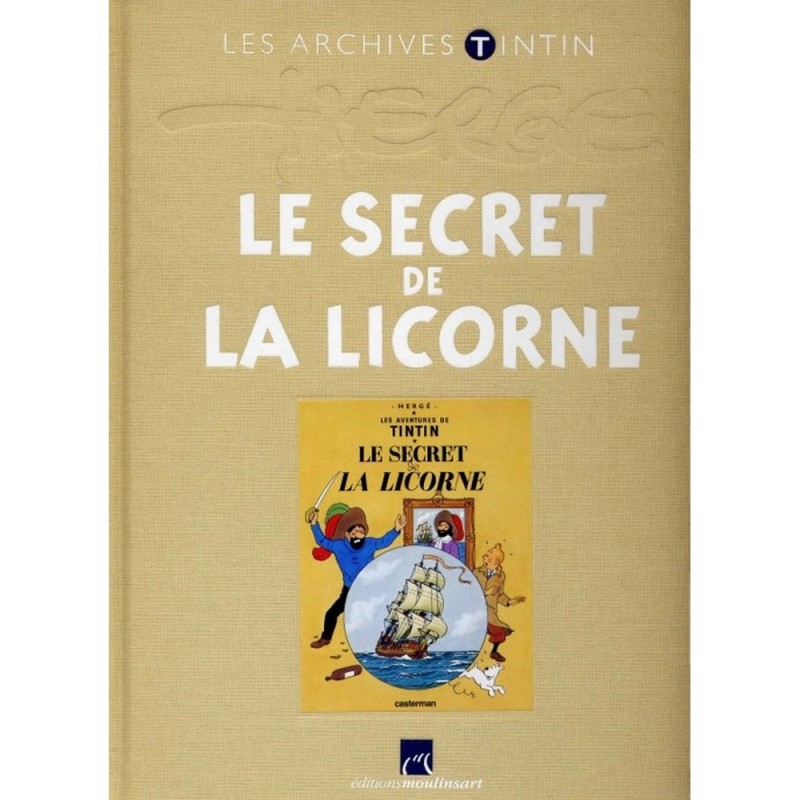 Tintin Le Secret de la Licorne Archives Atlas Comprar (Francés)