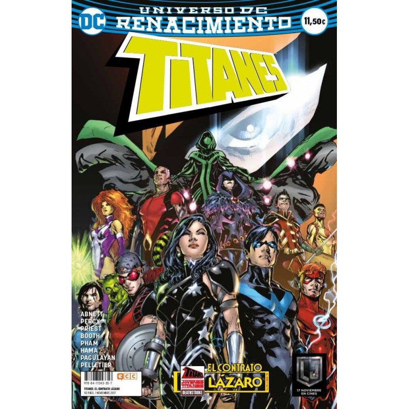 Titanes. El Contrato Lázaro ECC Ediciones DC Comics