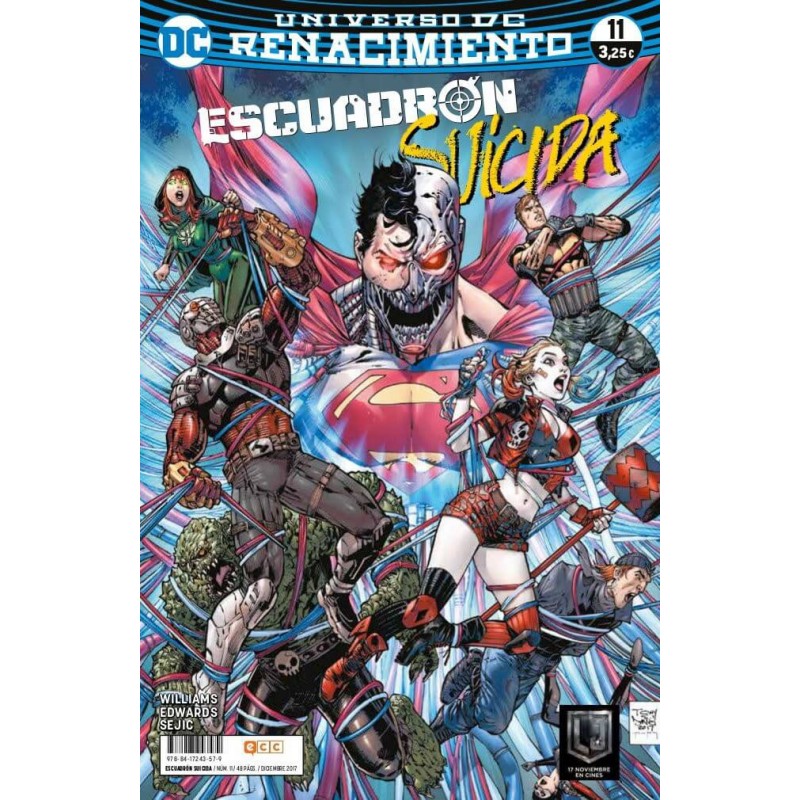 Escuadrón Suicida 11 Renacimiento Jim Lee ECC Ediciones DC Comics