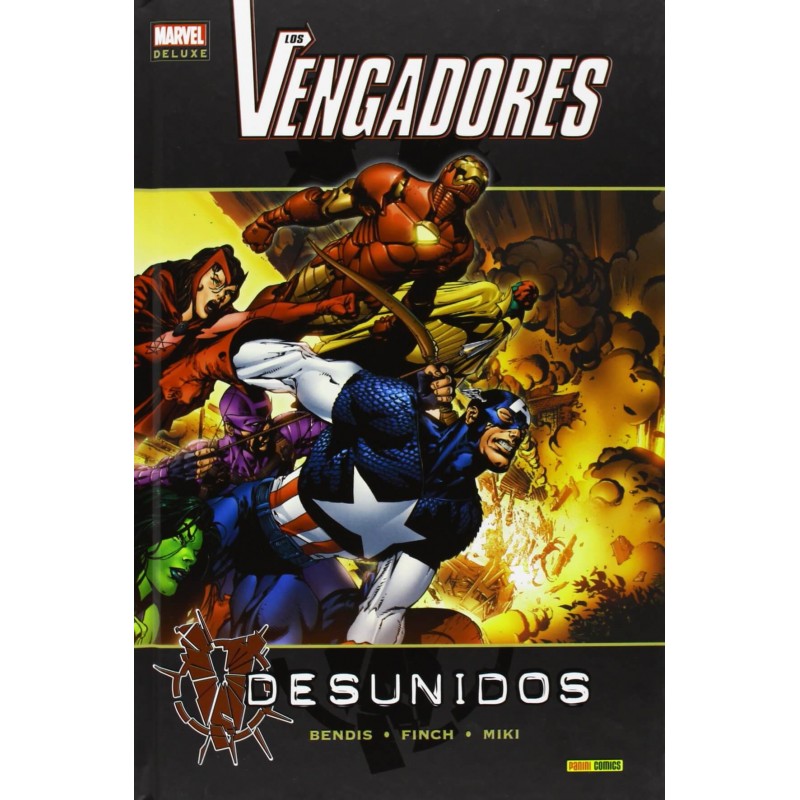 Los Vengadores. Desunidos Marvel Deluxe Panini Comics