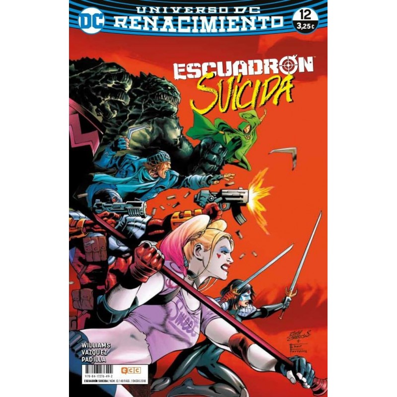 Escuadrón Suicida 12 Renacimiento Jim Lee ECC Ediciones DC Comics
