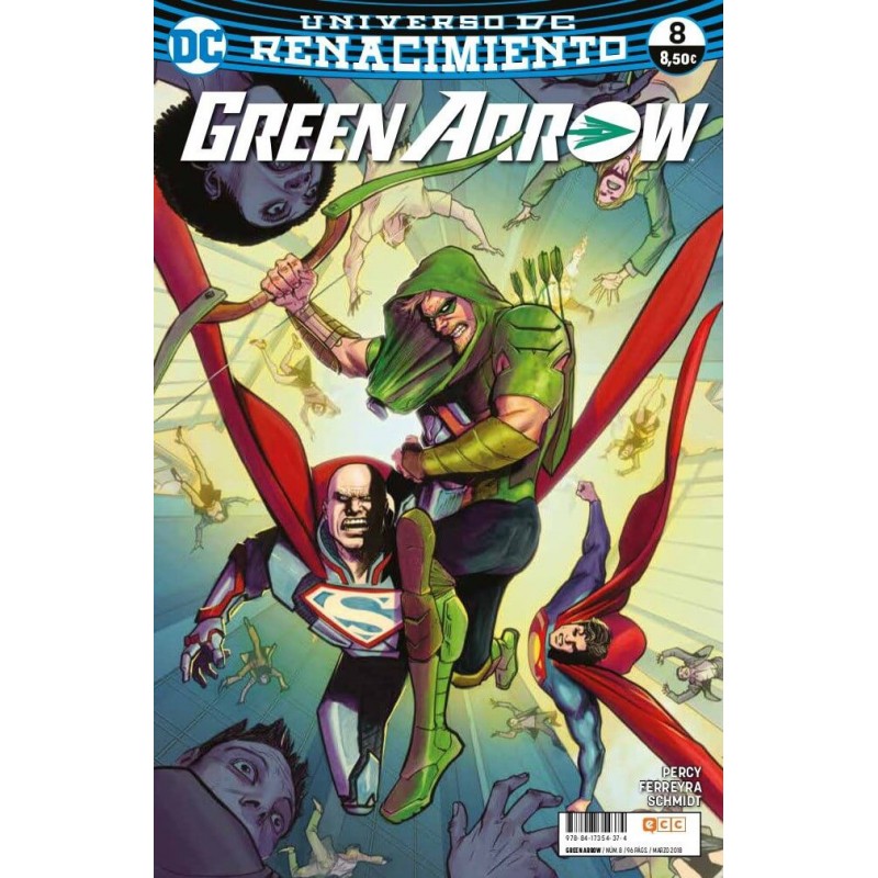 Green Arrow Vol 2 8 DC Comics ECC Ediciones Renacimiento