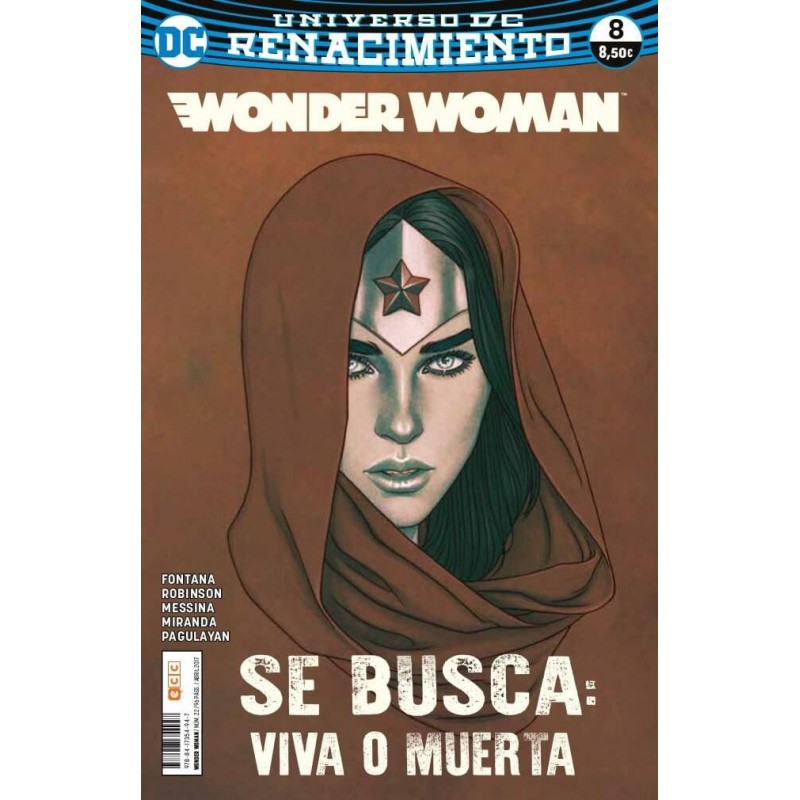 Wonder Woman 22 Renacimiento DC Comics ECC Ediciones