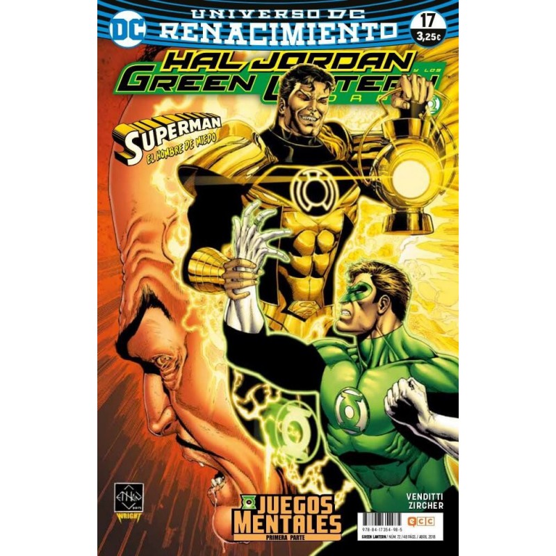 Green Lantern 72 / 17 ECC Ediciones DC Comics