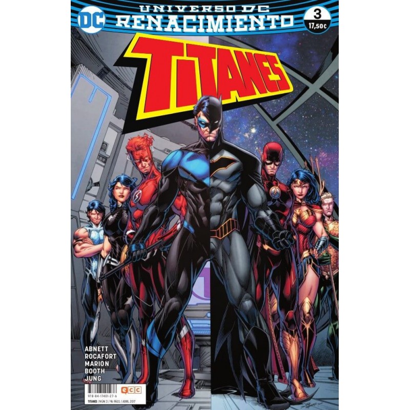 Titanes 3 ECC Ediciones DC Comics