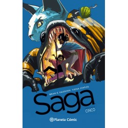Saga 5 Planeta Comic Vaughan Staples Comprar