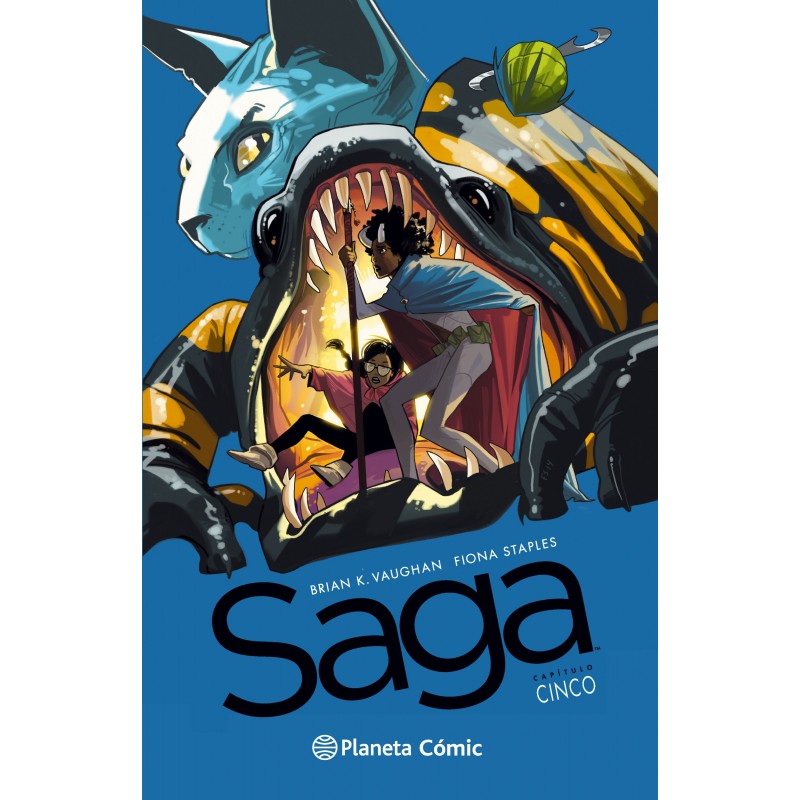 Saga 5 Planeta Comic Vaughan Staples Comprar
