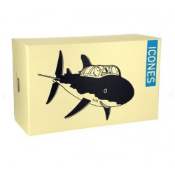 Tintín Submarion Tiburón Figura Resina Les Icones Comprar