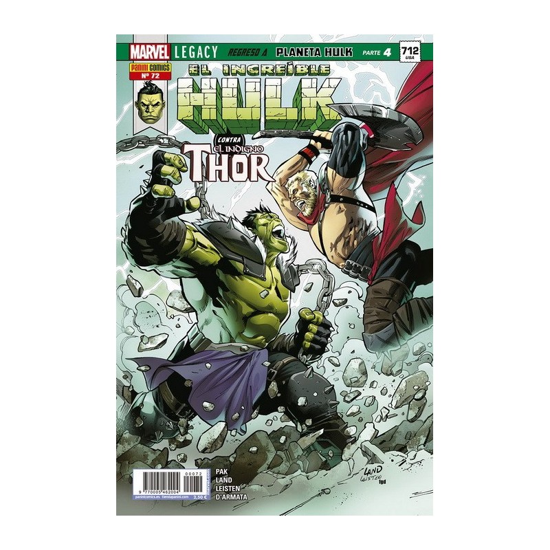 El Increíble Hulk 72 panini Comics