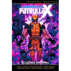 Lobezno y la Patrulla-X 4. Academia Infernal (Marvel Deluxe) Comprar Panini Comics Aaron