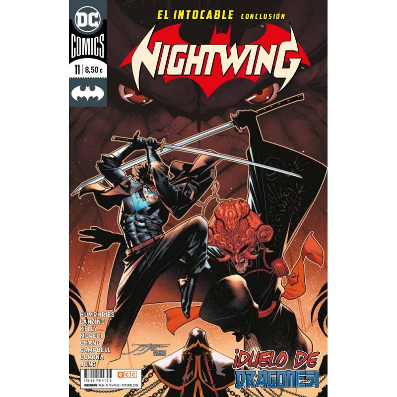 Nightwing 18 DC Comics ECC Ediciones Renacimiento