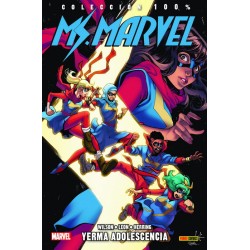 Ms. Marvel 8. Yerma Adolescencia (100% Marvel)