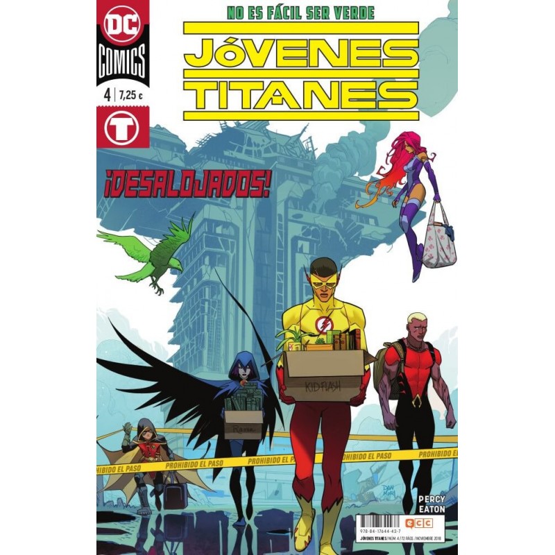 Jóvenes Titanes 4 ECC Ediciones DC Comics