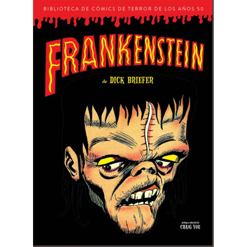 Frankenstein de Dick Briefer Biblioteca Cómics Terror de los Años 50 Diabolo Comics
