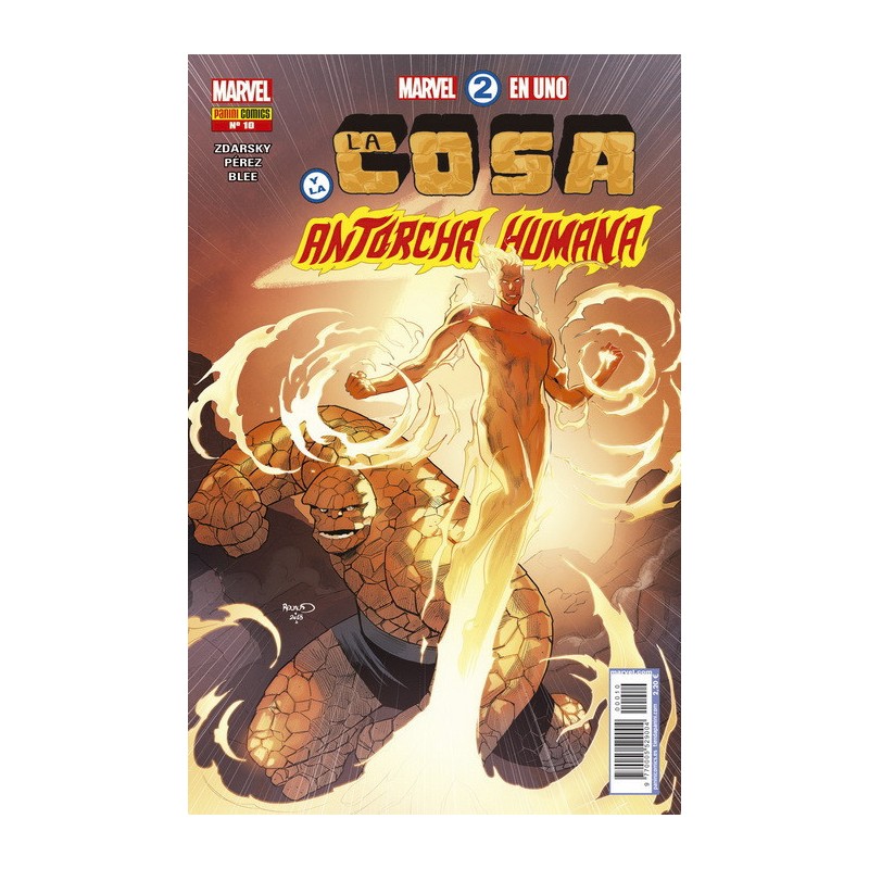 Marvel 2 en 1. La Cosa y la Antorcha Humana 10 Panini Comics