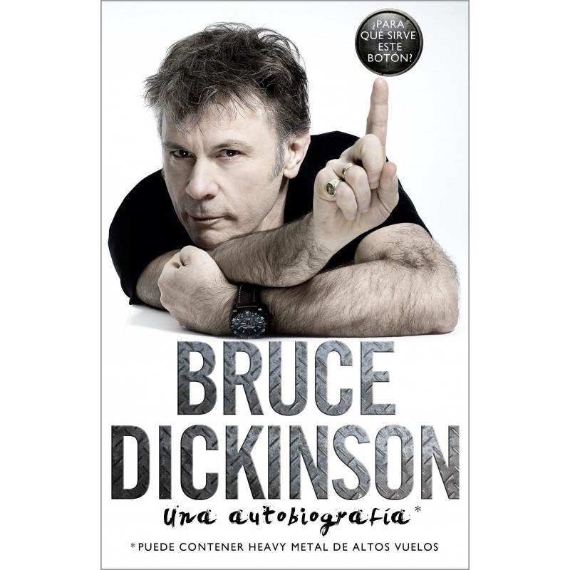 Bruce Dickinson Autobiografia Libro Iron Maiden Planeta