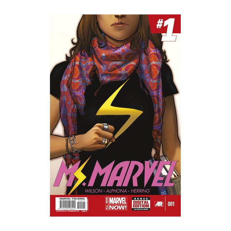 Ms. Marvel 1 (Marvel Facsímil)