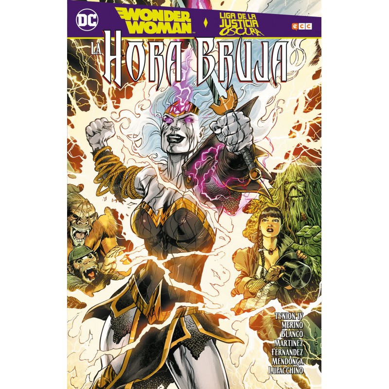 Wonder Woman / Liga de la Justicia Oscura. La Hora Bruja DC Comics ECC Ediciones