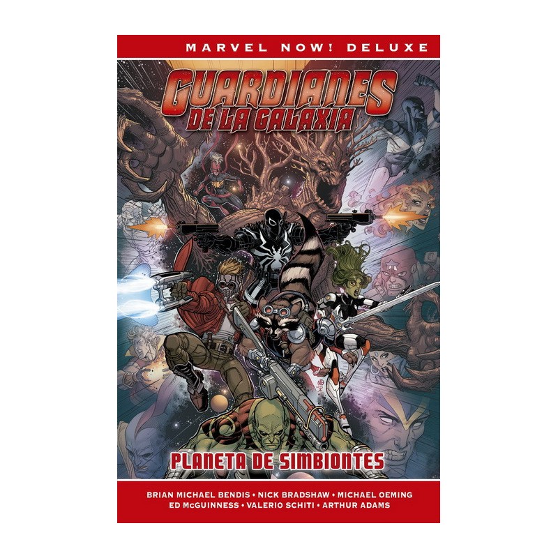 Guardianes de la Galaxia de Brian M. Bendis 2. Planeta de Simbiontes (Marvel Now! Deluxe)