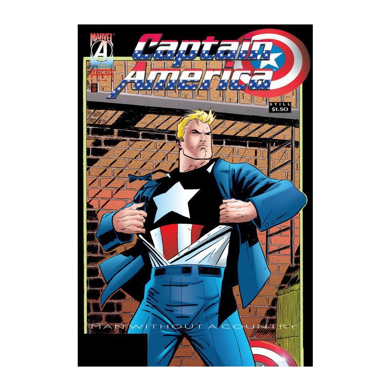 Capitán América. Hombre Sin Patria (100% Marvel HC)