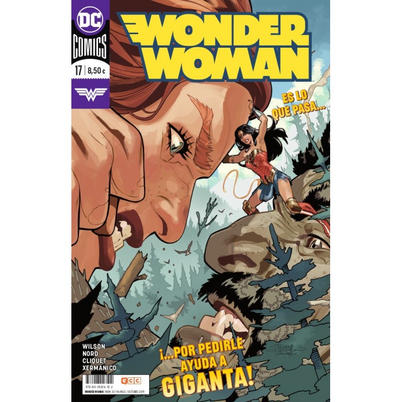 Wonder Woman 31 Renacimiento DC Comics ECC Ediciones