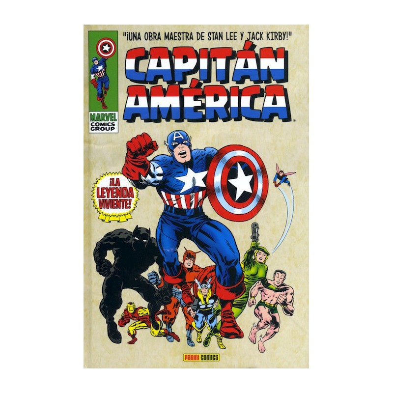 Capitán América 1. La Leyenda Viviente (Marvel Gold)