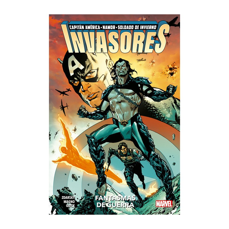 Invasores 1. Fantasmas de Guerra Panini Comics Marvel