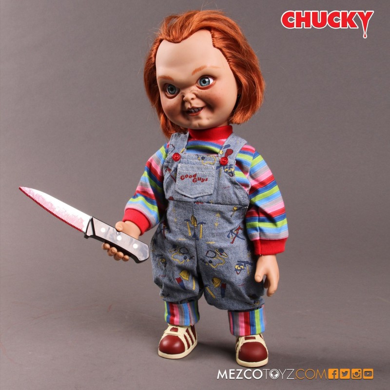 Muñeco Chucky con sonido Mezco Comprar