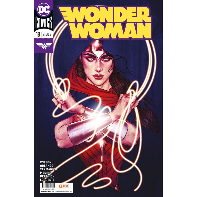 Wonder Woman 32 Renacimiento DC Comics ECC Ediciones