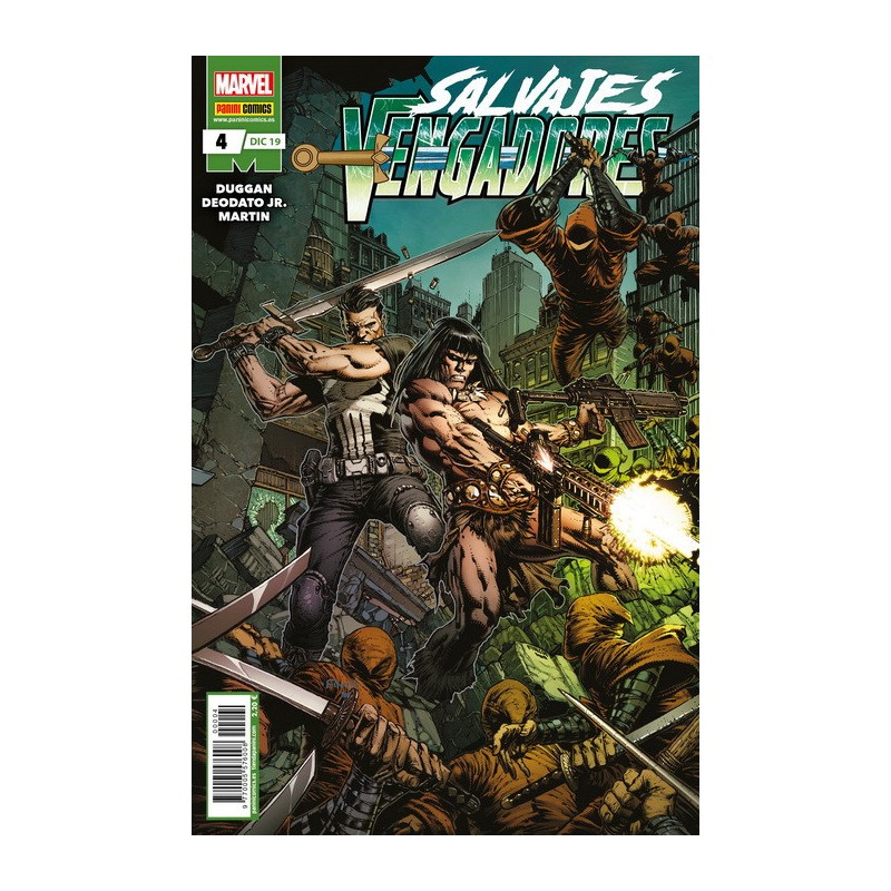 Salvajes Vengadores 4 Panini Comics Marvel