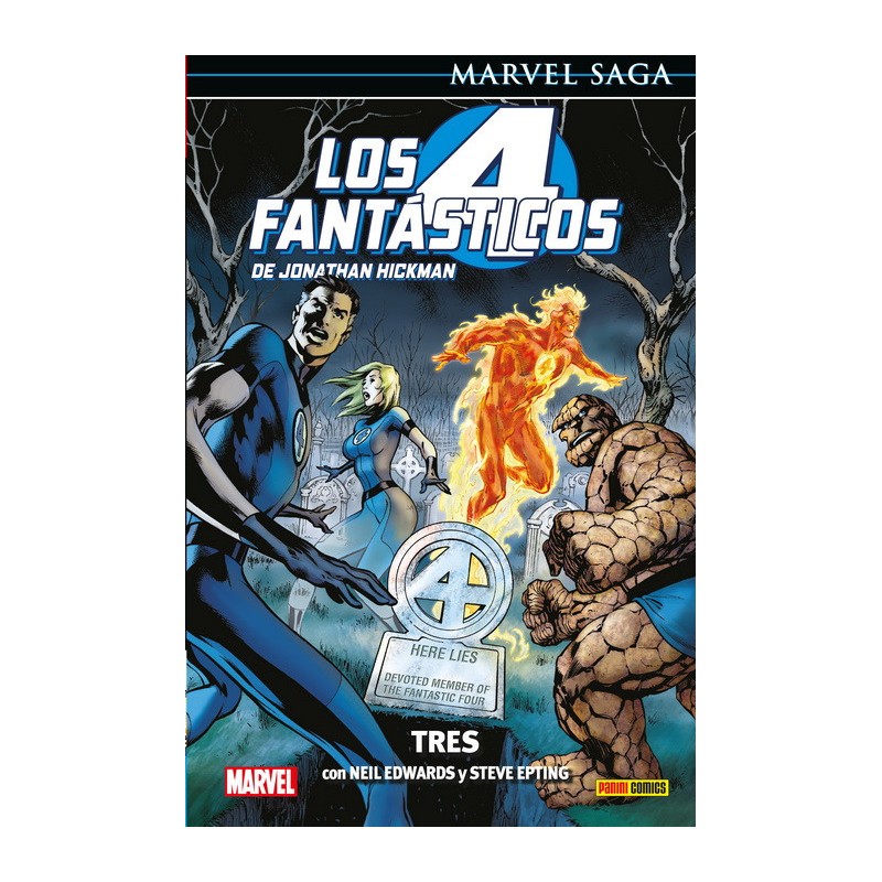 copy of Los 4 Fantásticos de Jonathan Hickman 3. Resolverlo Todo (Marvel Saga 96)