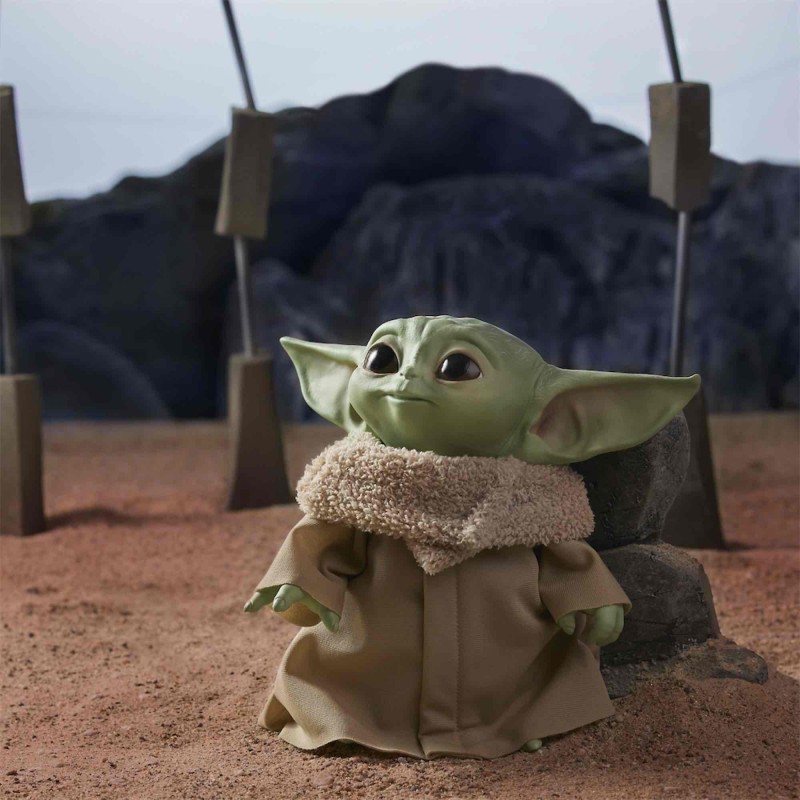 The Child Baby Yoda Peluche Con Sonido Star Wars Mandalorian Comprar