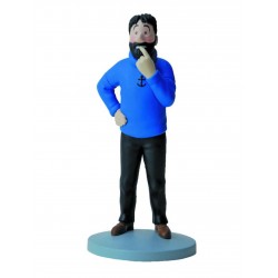 Figura PVC Tintín. Capitán Haddock Dubitativo (Escala 12 cm)