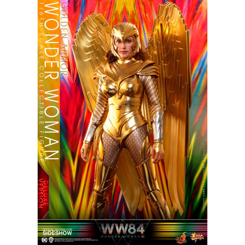 deluxe wonder woman 1984 golden armor hot toys