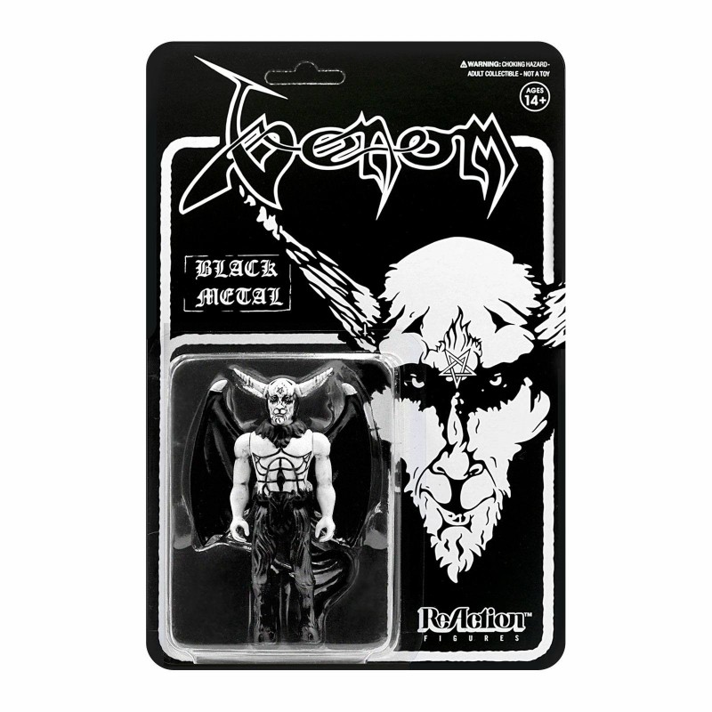 figura venom reaction super7 black metal