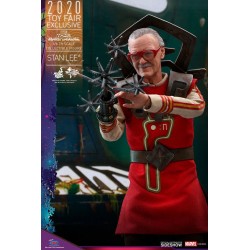 Figura Stan Lee Thor Ragnarok Hot Toys Exclusiva Toy Fair 2020