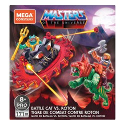 Kit de Construcción Mega Construx Probuilders Gato de Batalla vs. Roton Masters del Universo Mattel