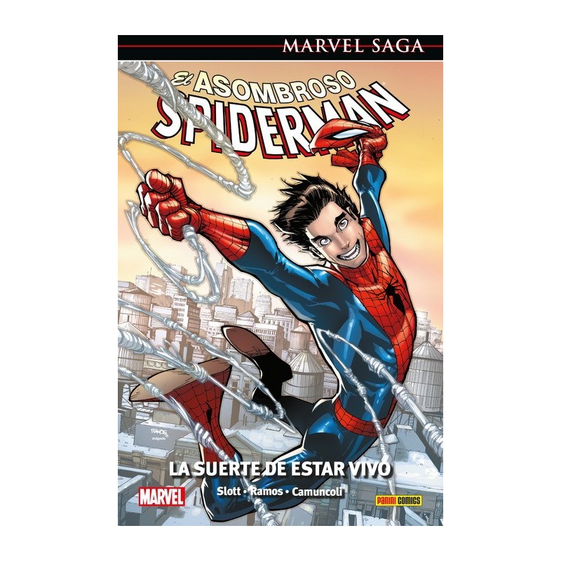 comic El Asombroso Spiderman 46. La suerte de estar vivo panini comics Marvel Saga 105