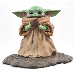Estatua Baby Yoda Con Sopa Escala 1/2 Star Wars Gentle Giant